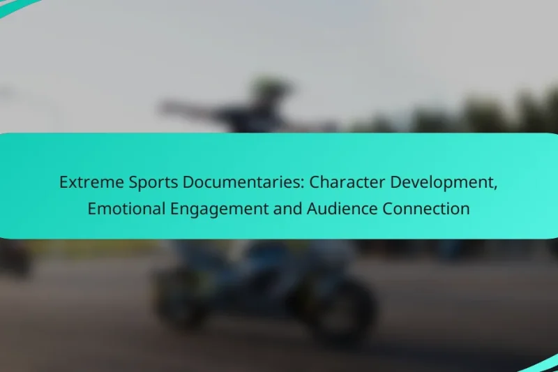 Extreme Sports Documentaries: Character Development, Emotional Engagement and Audience Connection