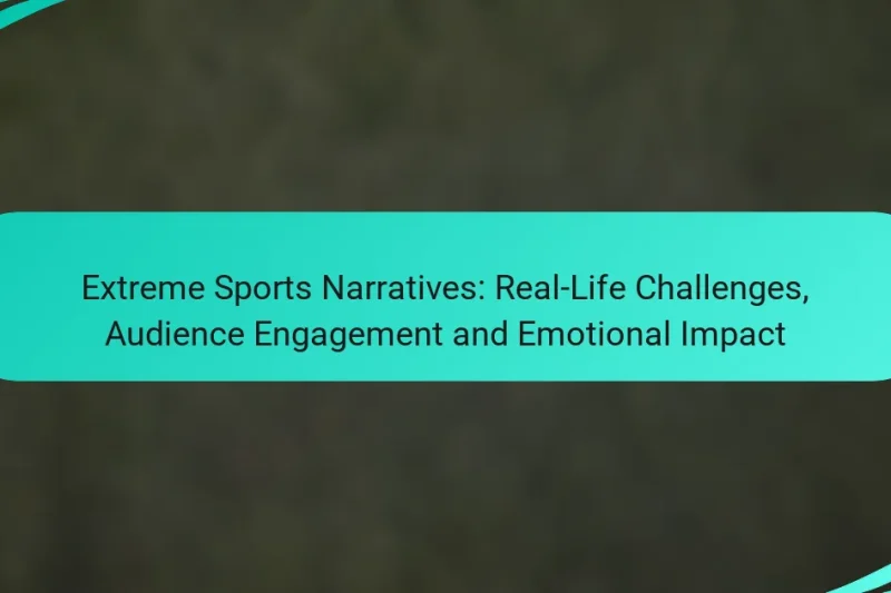Extreme Sports Narratives: Real-Life Challenges, Audience Engagement and Emotional Impact