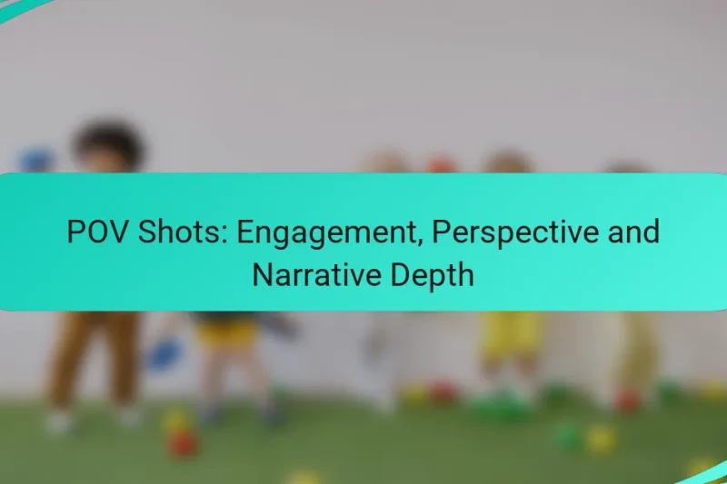 POV Shots: Engagement, Perspective and Narrative Depth