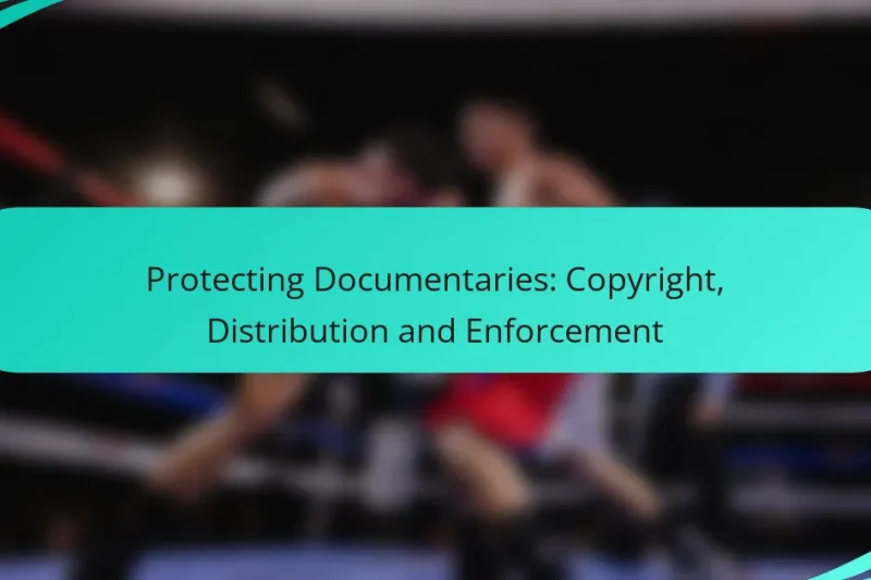 Protecting Documentaries: Copyright, Distribution and Enforcement